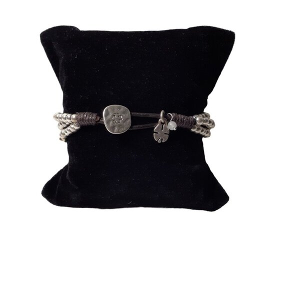 Lucky Brand Mixed Metal Beads Charm Bracelet Luck Shamrock Clover St Patricks - Picture 10 of 15